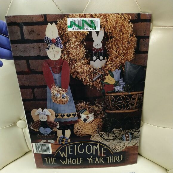 Vtg 1990s - Lot of 2 - Tole Painting Instruction Books - Folk Country Art - Picture 7 of 8